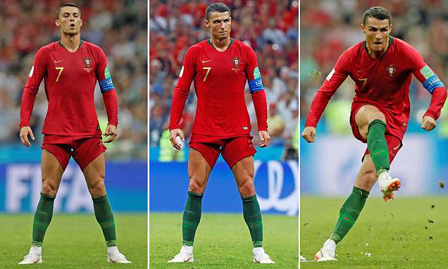 Tiga Gol Portugal, Gaya Khas Ronaldo Manfaatkan `Bola Mati` Penentu Poin